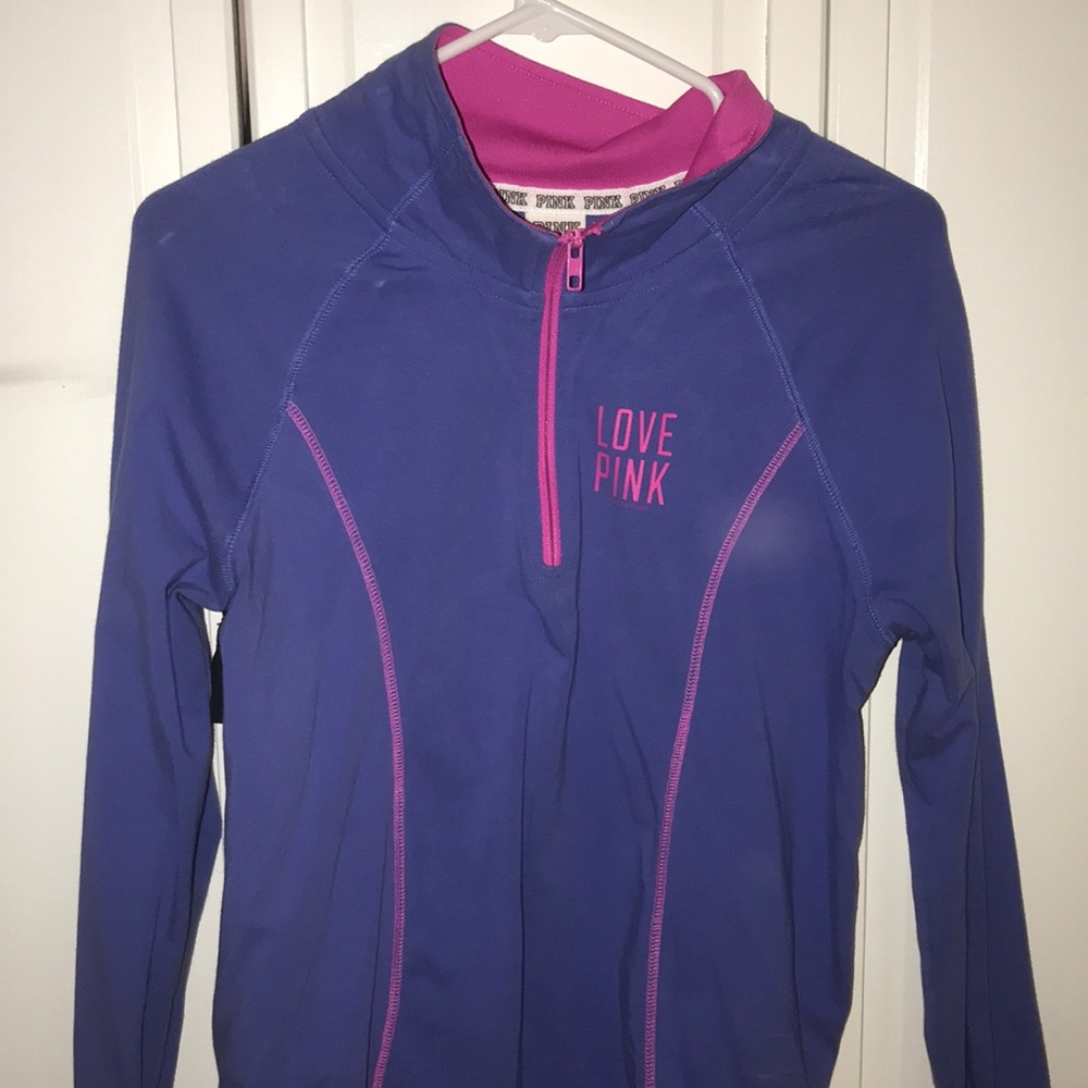 PINK half zip